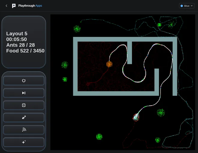 Ants application screenshot
