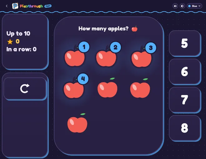 Count It application screenshot